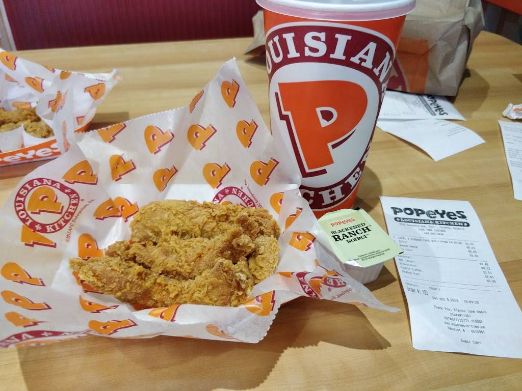 Popeyes | restaurant | 3591 Sheppard Ave E, Scarborough, ON M1T 3K8, Canada | 6473458444 OR +1 647-345-8444