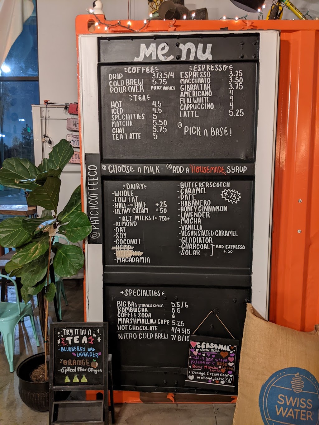 Patch Coffee | meal delivery | 29100 Portola Pkwy, Lake Forest, CA 92630, USA | 9496672824 OR +1 949-667-2824