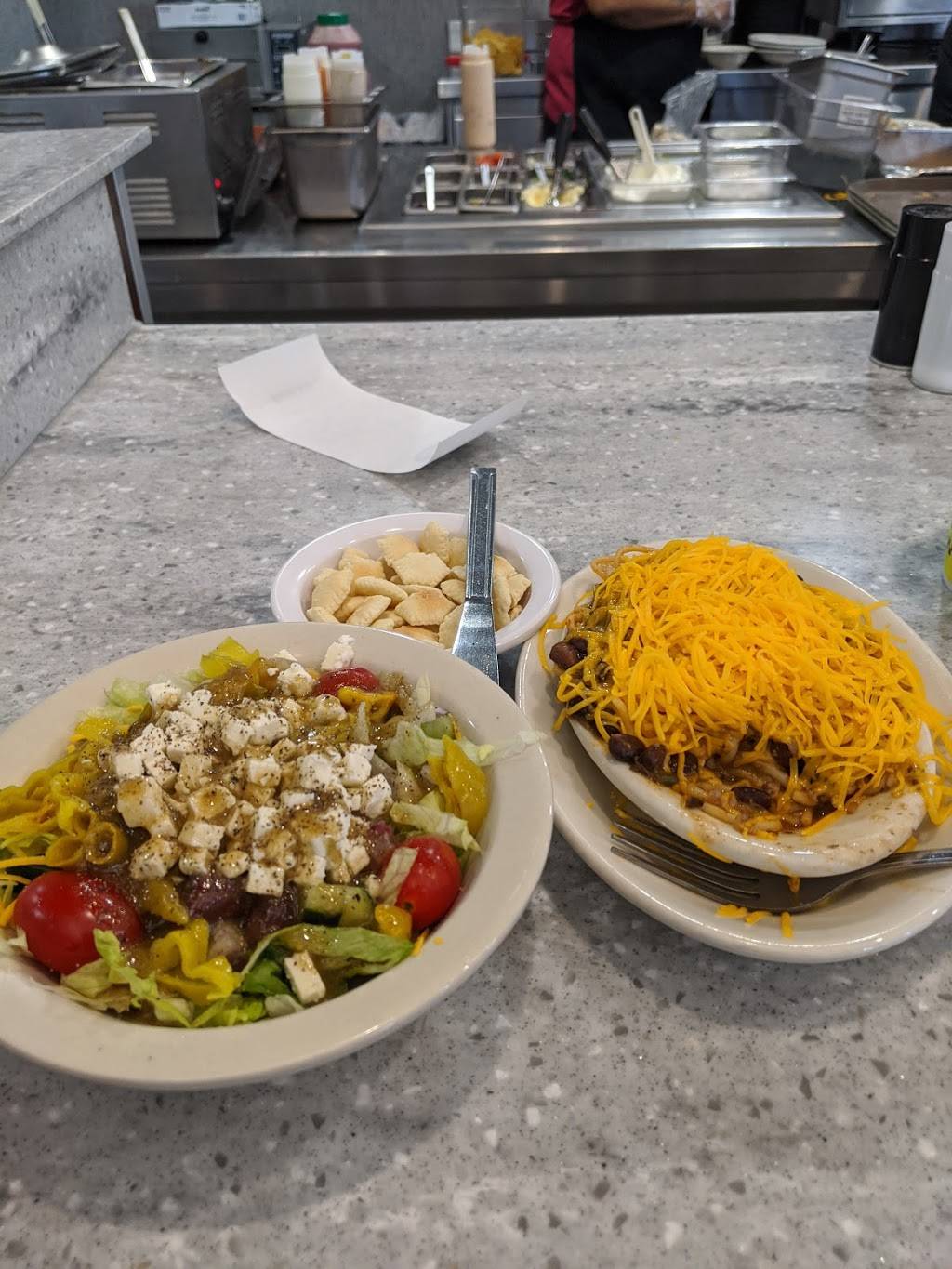 Skyline Chili | restaurant | 254 E 4th St, Cincinnati, OH 45202, USA | 5132414848 OR +1 513-241-4848