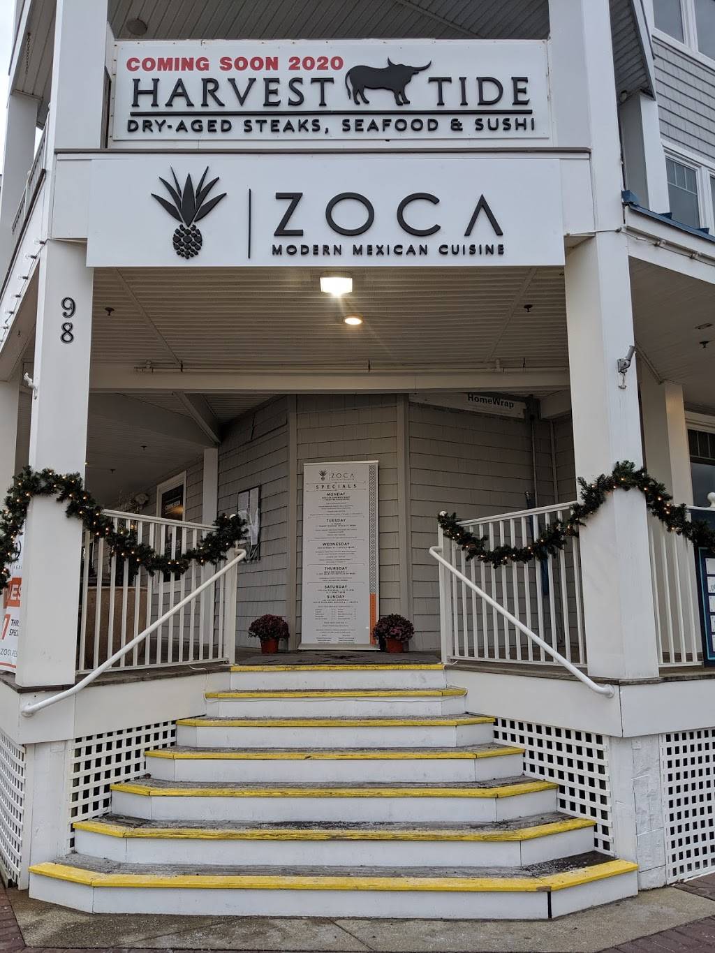 ZOCA Mexican Restaurant | restaurant | 98 Garfield Pkwy, Bethany Beach, DE 19930, USA | 3026162120 OR +1 302-616-2120