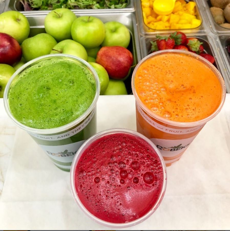 Robeks Fresh Juices & Smoothies | restaurant | 1650 W Market St, Akron, OH 44313, USA | 3308659552 OR +1 330-865-9552