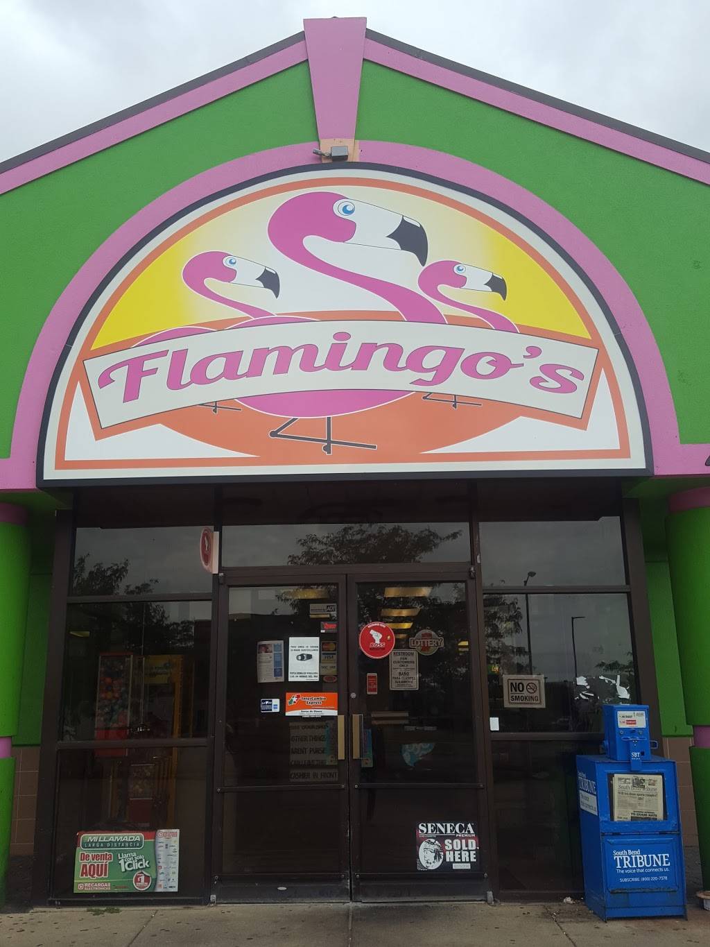 Flamingos Mexican Restaurant & Grocery | restaurant | 425 S Main St, South Bend, IN 46601, USA | 5742341546 OR +1 574-234-1546