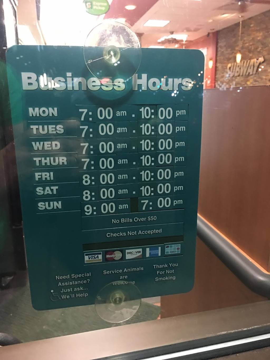 Subway Restaurants | restaurant | 6691 Backlick Road, Suite 36, Backlick Shopping Center, Springfield, VA 22150, USA | 7036390200 OR +1 703-639-0200