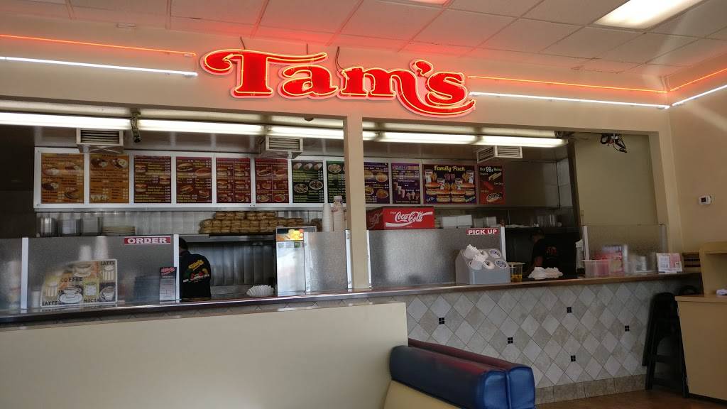Tams Burgers | restaurant | 14760 Bellflower Blvd, Bellflower, CA 90706, USA | 5629255680 OR +1 562-925-5680