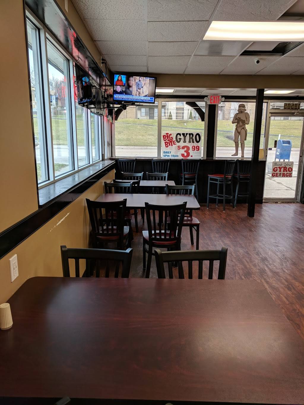 Famous Gyro George | restaurant | 19505 Euclid Ave, Cleveland, OH 44117, USA | 2167380800 OR +1 216-738-0800