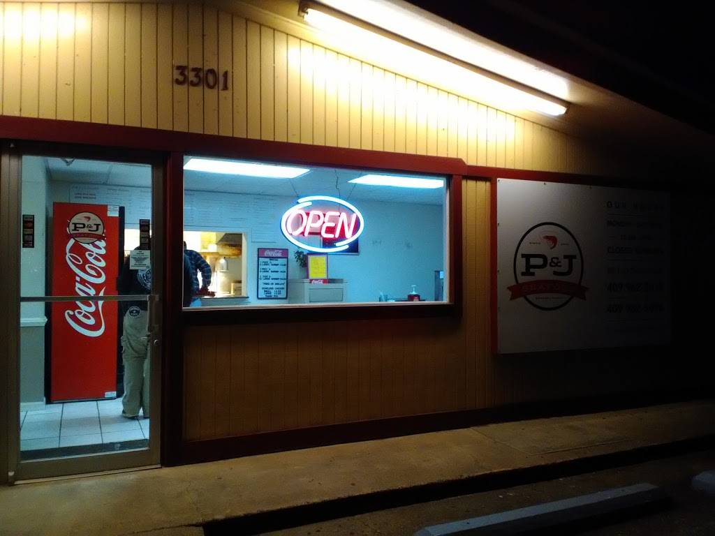 P & J Seafood | restaurant | 3301 Pure Atlantic Rd, Groves, TX 77619, USA | 4099625018 OR +1 409-962-5018