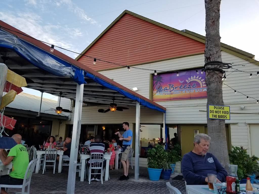 Seabreeze Island Grill | restaurant | 17855 Gulf Blvd, Redington Shores, FL 33708, USA | 7274988688 OR +1 727-498-8688