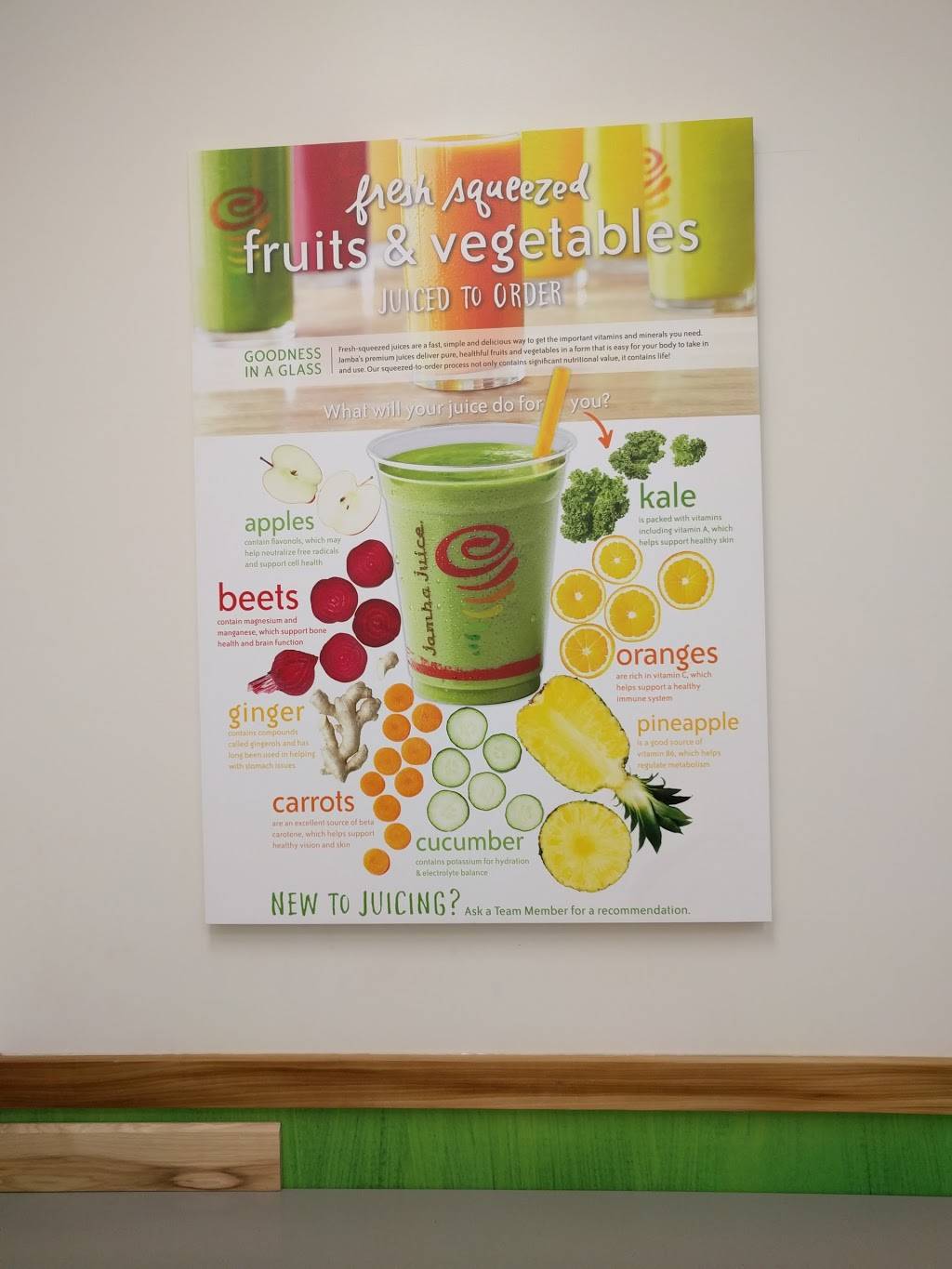 Jamba Juice Arnold Retail Center | restaurant | 1045 Arnold Dr, Martinez, CA 94553, USA | 9259576446 OR +1 925-957-6446