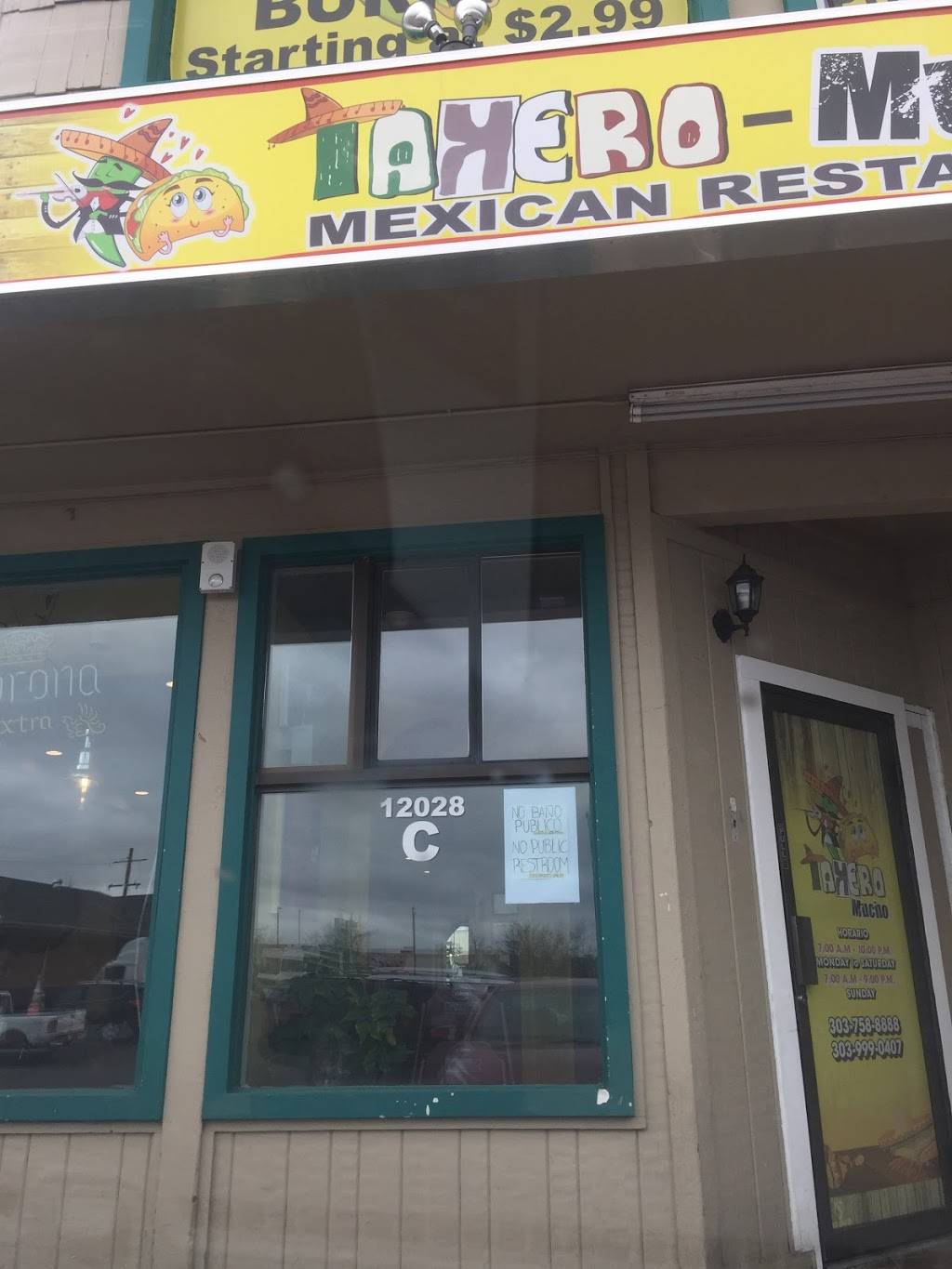 Takero Mucho | restaurant | 12028 E Mississippi Ave, Aurora, CO 80012, USA | 3037588888 OR +1 303-758-8888