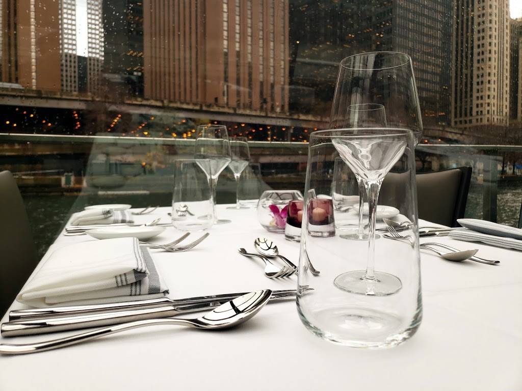 Odyssey Chicago River | restaurant | 455 N Cityfront Plaza Dr, Chicago, IL 60611, USA | 3129984293 OR +1 312-998-4293