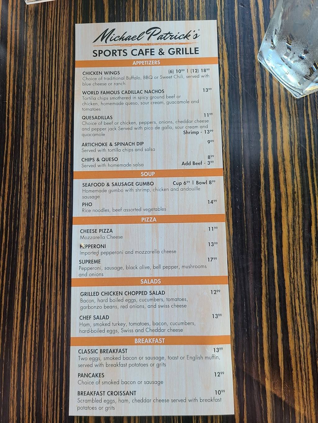 Michael Patricks Sports Bar | restaurant | 1510M-01-013.001, Biloxi, MS 39530, USA | 2282769890 OR +1 228-276-9890