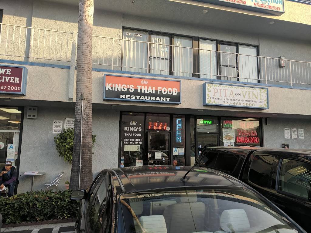 Kings Thai Food | restaurant | 1662, 1253 Vine St # 7, Los Angeles, CA 90038, USA | 3234698271 OR +1 323-469-8271