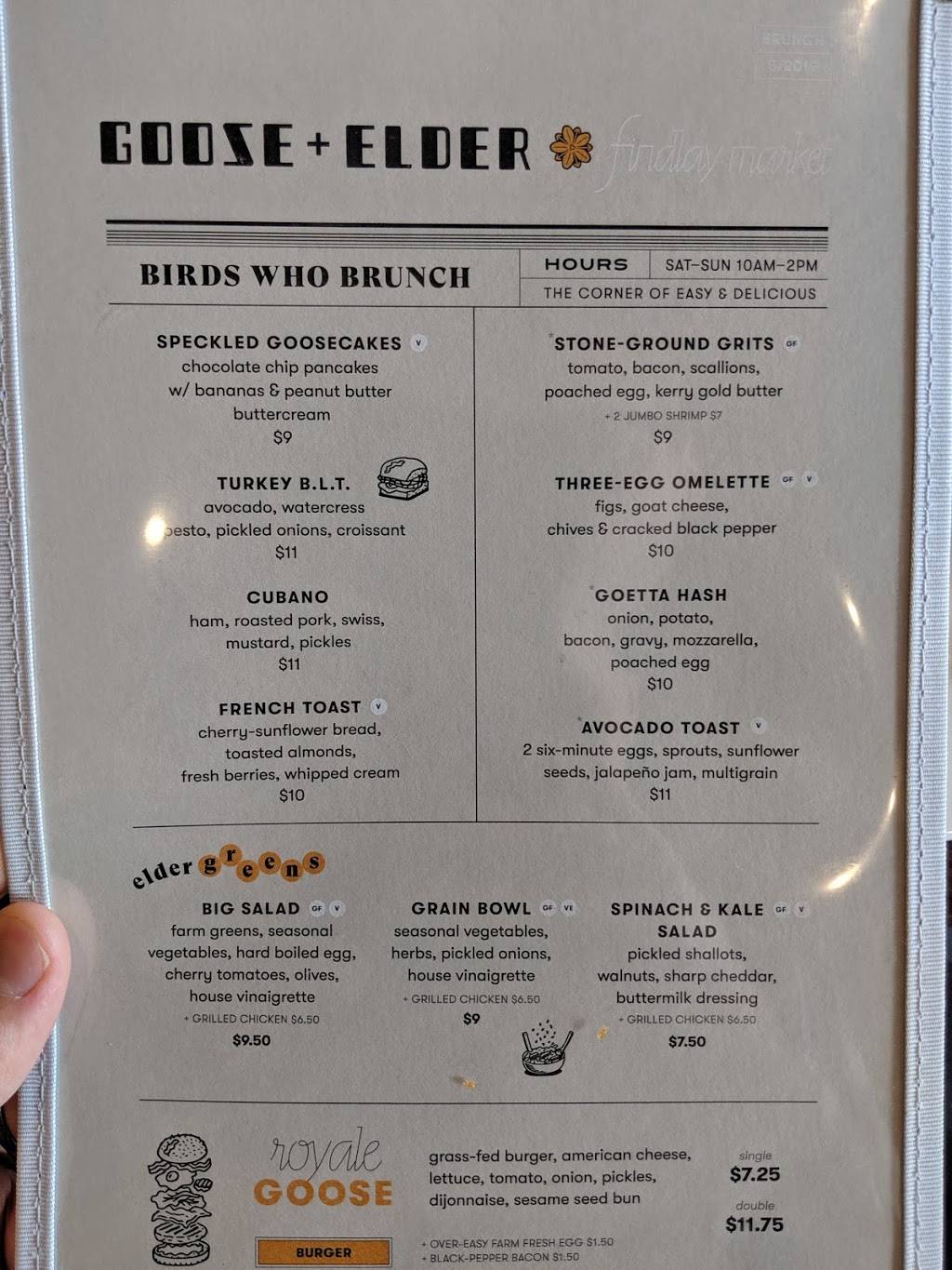 Chef Jose Salazar • Goose & Elder | Findlay Market Restaurant | restaurant | 1800 Race St, Cincinnati, OH 45202, USA | 5135798400 OR +1 513-579-8400