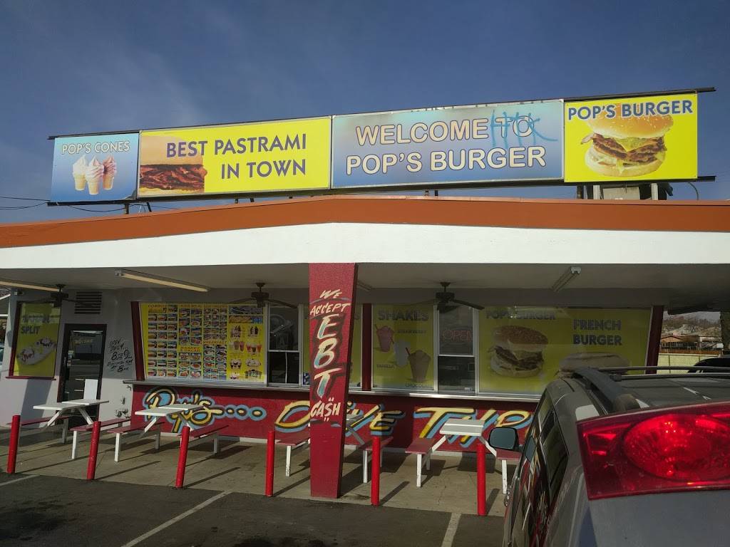 Pops Drive-In | restaurant | 3200 Niles St, Bakersfield, CA 93306, USA | 6618720967 OR +1 661-872-0967