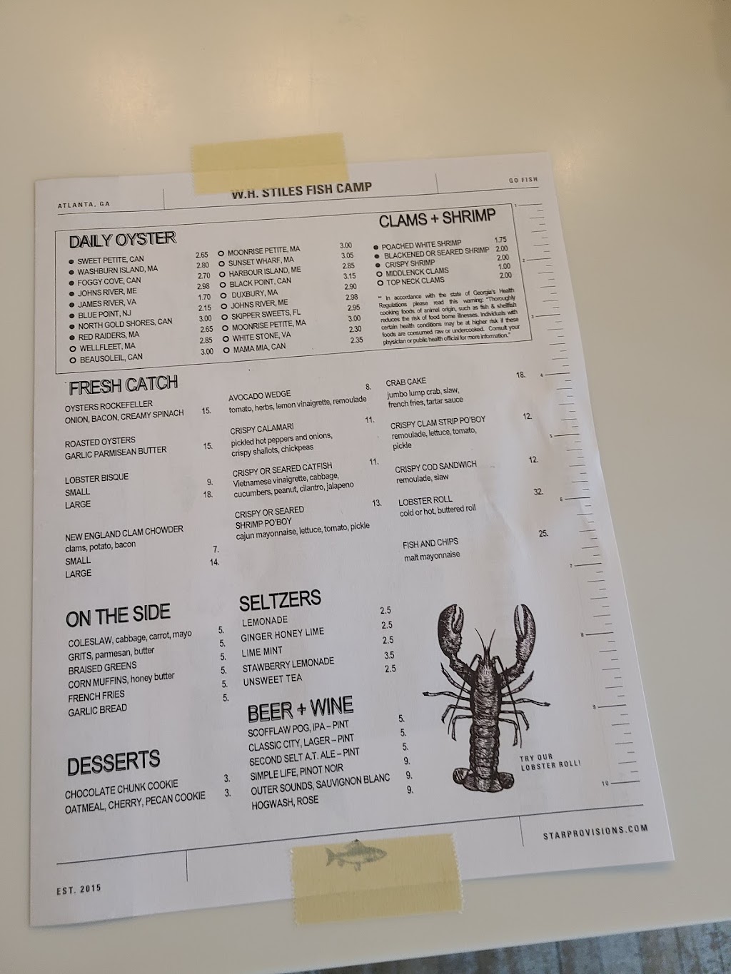 W. H. Stiles Fish Camp | restaurant | 675 Ponce De Leon Ave NE, Atlanta, GA 30308, USA | 6782353929 OR +1 678-235-3929