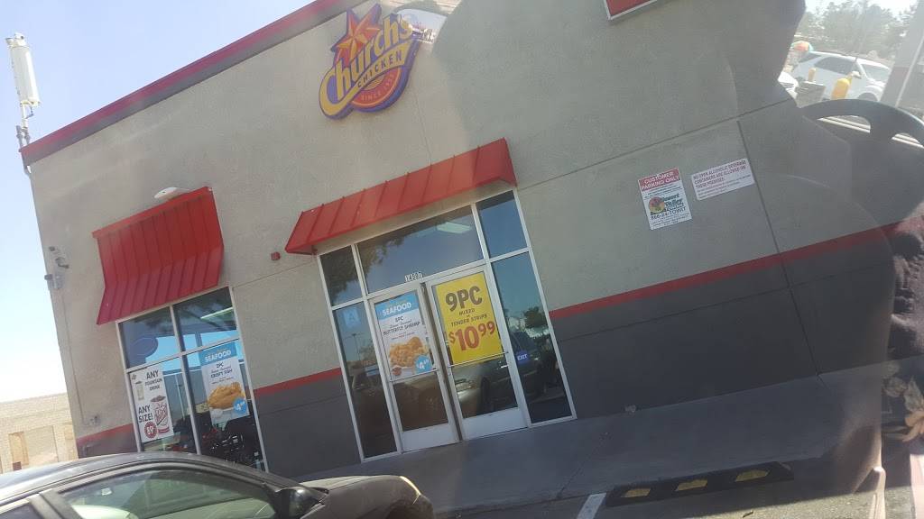 Churchs Chicken | restaurant | 14507 Palmdale Rd, Victorville, CA 92392, USA | 7602451141 OR +1 760-245-1141