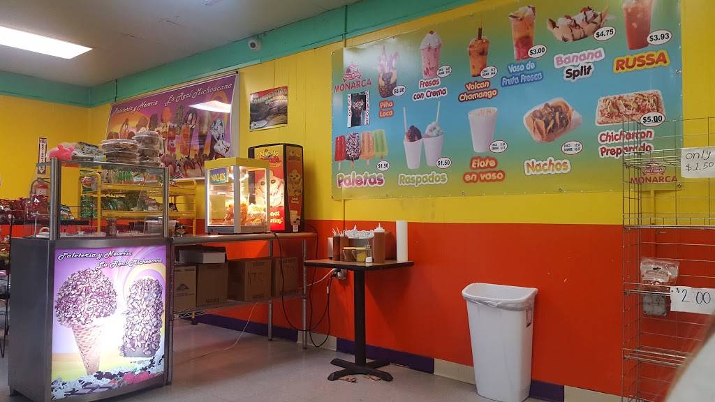 Paleteria Monarca | restaurant | 1001 E Jefferson St, Grand Prairie, TX 75051, USA | 9722663898 OR +1 972-266-3898