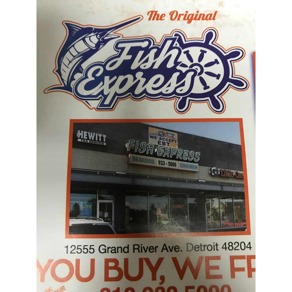 Fish Express | restaurant | 12555 Grand River Ave #400, Detroit, MI 48204, USA | 3139335000 OR +1 313-933-5000
