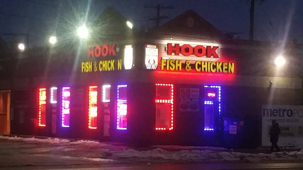 Hook Fresh Fish & Chicken | restaurant | 9200 Dexter Ave, Detroit, MI 48206, USA | 3138977445 OR +1 313-897-7445