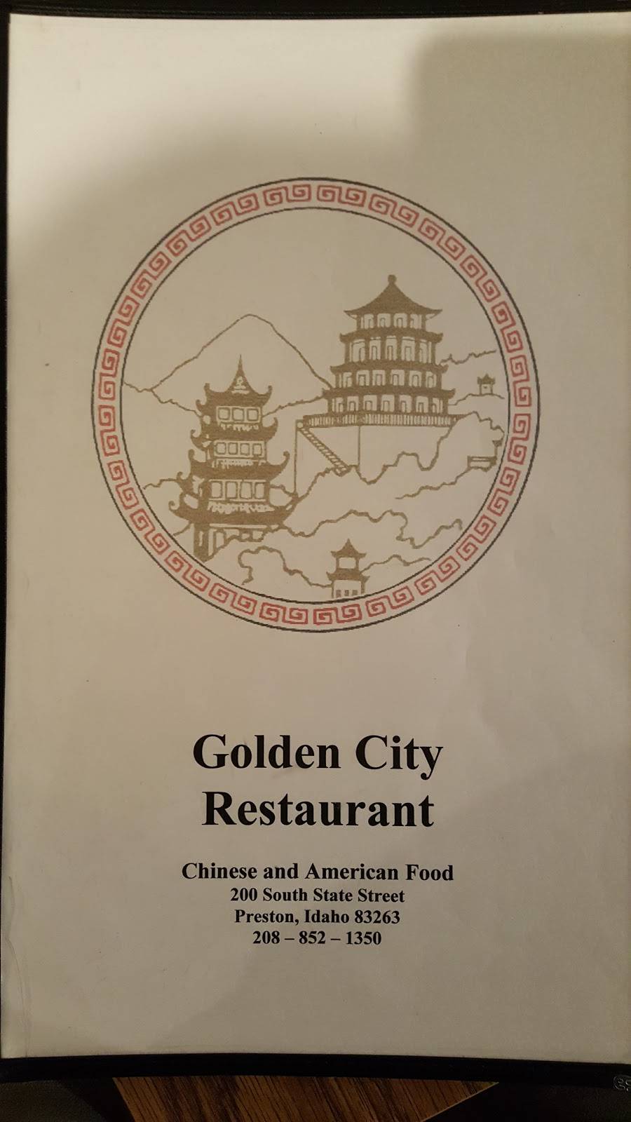 Golden City Restaurant | restaurant | 204 S State St, Preston, ID 83263, USA | 2088521350 OR +1 208-852-1350