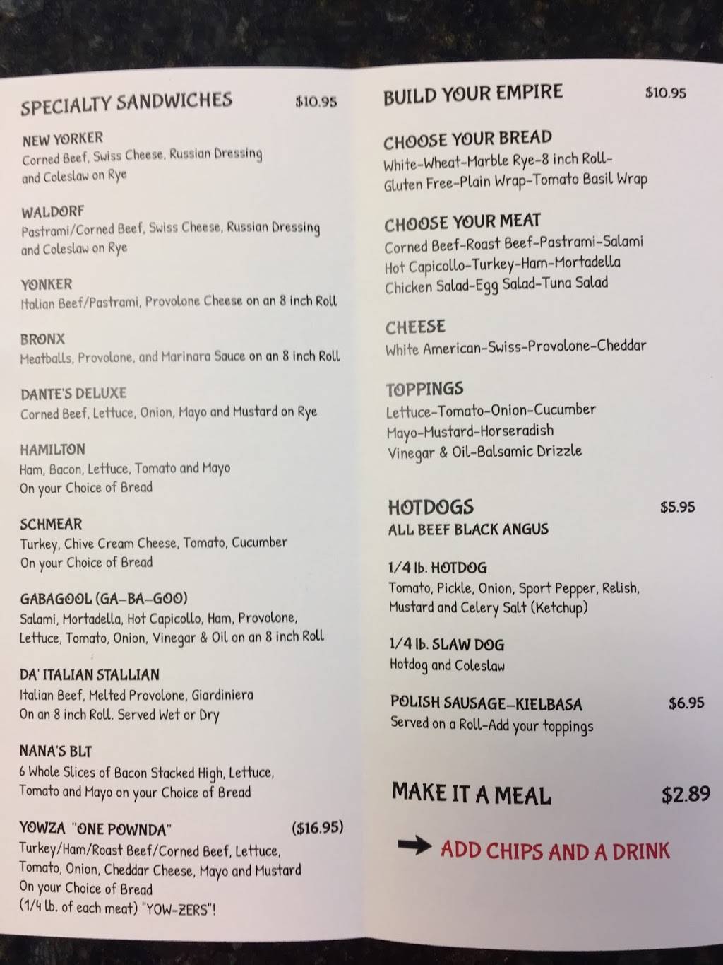 Nanas New York Deli | restaurant | 6220 Northwest Hwy, Crystal Lake, IL 60014, USA | 8158933354 OR +1 815-893-3354