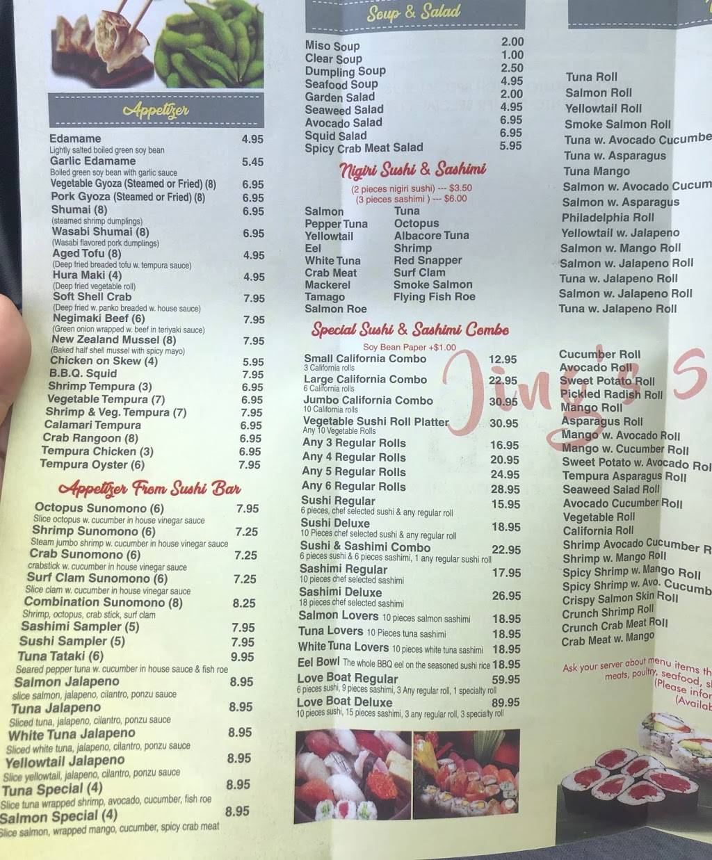 jings sushi house | restaurant | 2532 Mt Holly Rd, Burlington Township, NJ 08016, USA | 6095316684 OR +1 609-531-6684