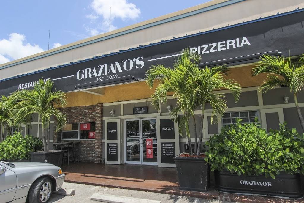 Grazianos Restaurant Bird Rd | restaurant | 9227 SW 40th St, Miami, FL 33165, USA | 3052250008 OR +1 305-225-0008