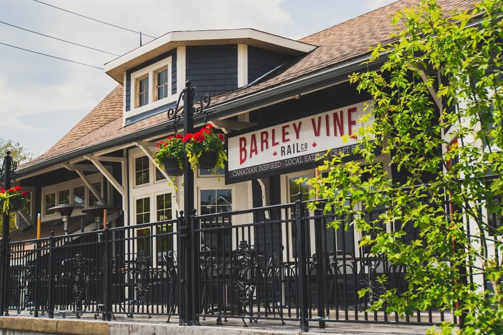 Barley Vine Rail Co | restaurant | 35 Armstrong St, Orangeville, ON L9W 3H6, Canada | 5199423400 OR +1 519-942-3400