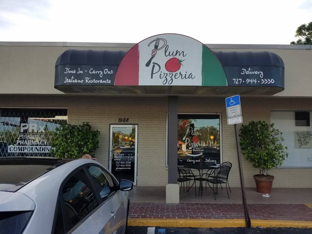 Plum Tomato Italian Restaurant and Pizzeria | restaurant | 1988 Pinellas Avenue, Tarpon Springs, FL 34689, USA | 7279439556 OR +1 727-943-9556