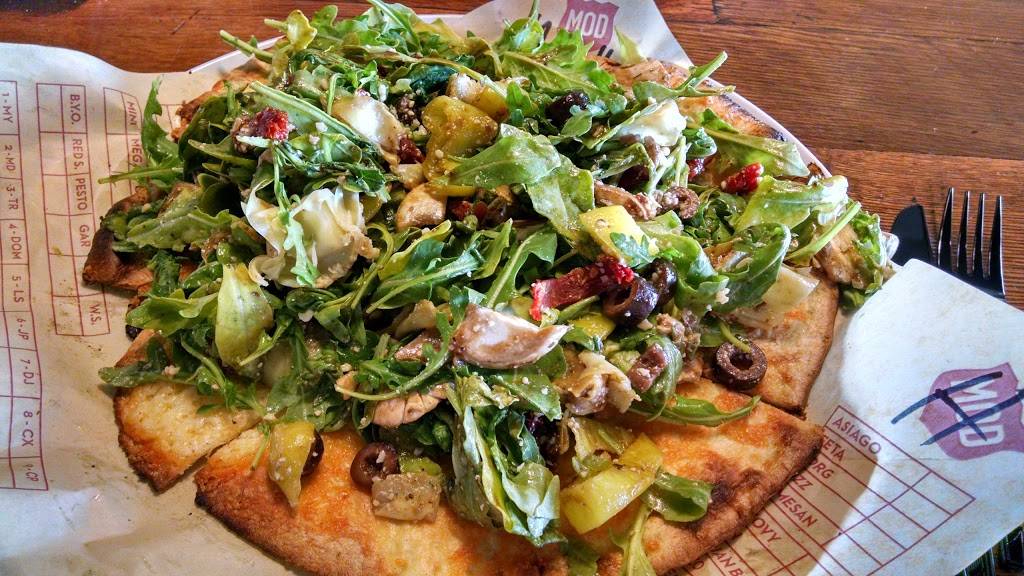 MOD Pizza | restaurant | 23071 Allen Rd, Woodhaven, MI 48183, USA | 7347591055 OR +1 734-759-1055