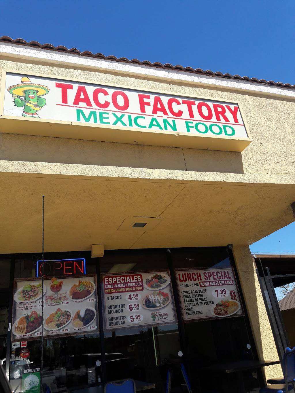 Taco Factory | restaurant | 3650 N Norwalk Blvd, Long Beach, CA 90808, USA | 5625520221 OR +1 562-552-0221