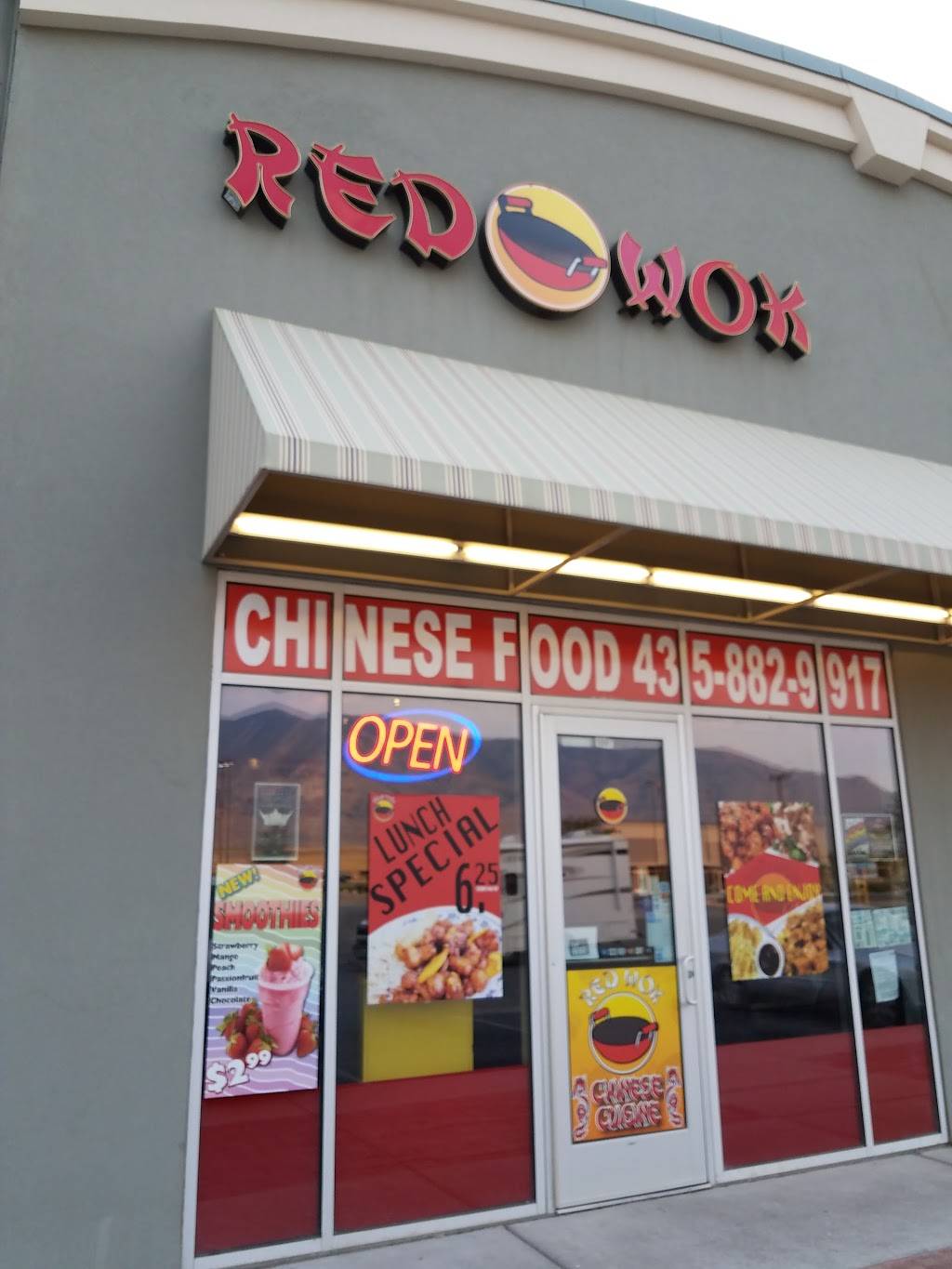Red Wok | restaurant | 575 E UT-138 ste 100, Stansbury Park, UT 84074, USA | 4358829917 OR +1 435-882-9917