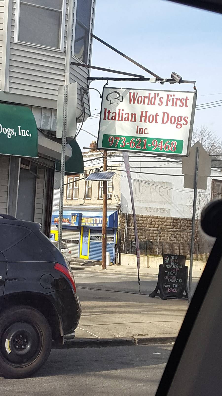 Worlds First Italian Style Hot Dogs | restaurant | 202 14th Ave, Newark, NJ 07103, USA | 9736219468 OR +1 973-621-9468