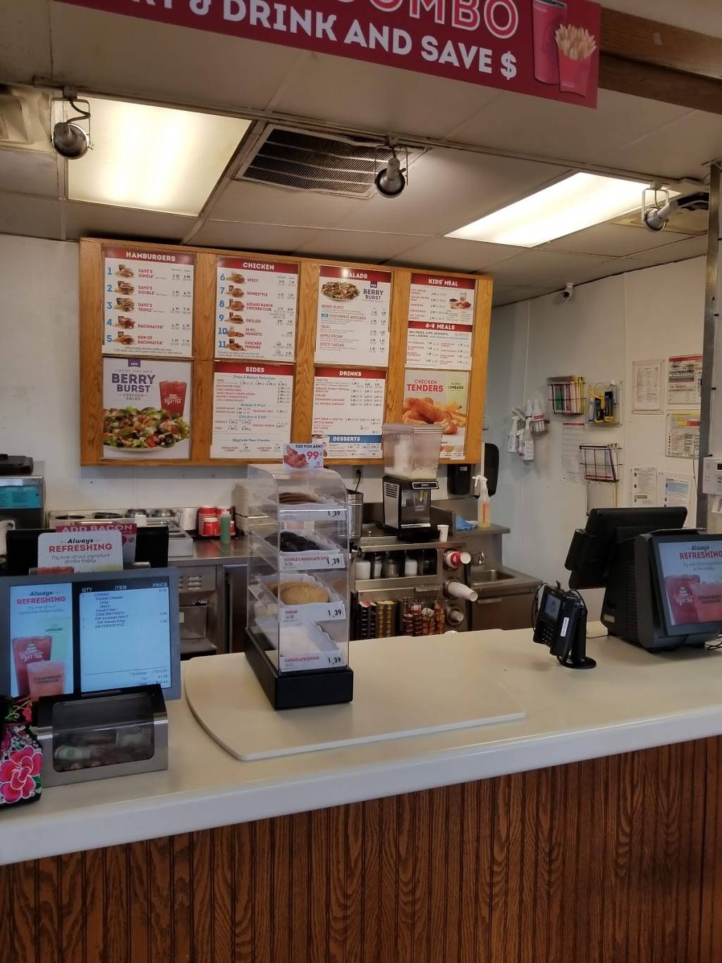 Wendys | restaurant | 511 E Main St, Senatobia, MS 38668, USA | 6625629969 OR +1 662-562-9969