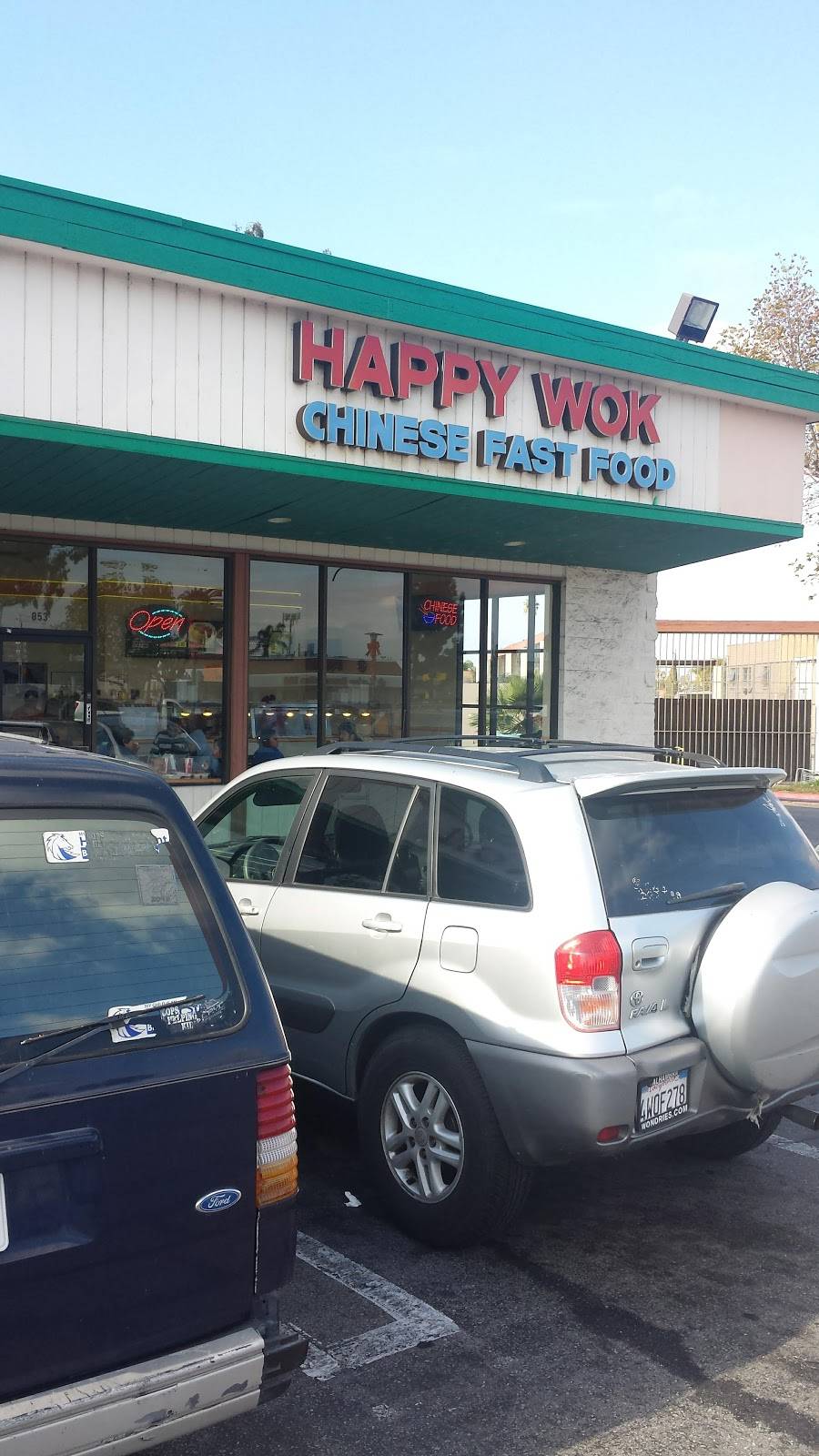 Happy Wok | restaurant | 853 N Hacienda Blvd, La Puente, CA 91744, USA | 6263336273 OR +1 626-333-6273