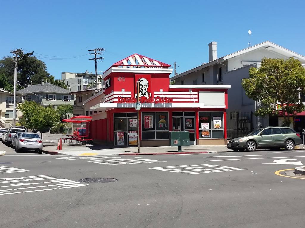 KFC | restaurant | 470 Lake Park Ave, Oakland, CA 94610, USA | 5108366390 OR +1 510-836-6390