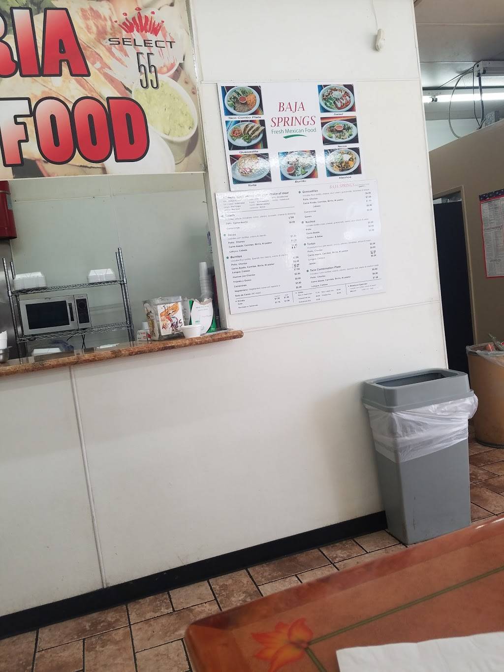 Baja Springs | restaurant | 1800 N Sunrise Way, Palm Springs, CA 92262, USA | 7603229988 OR +1 760-322-9988