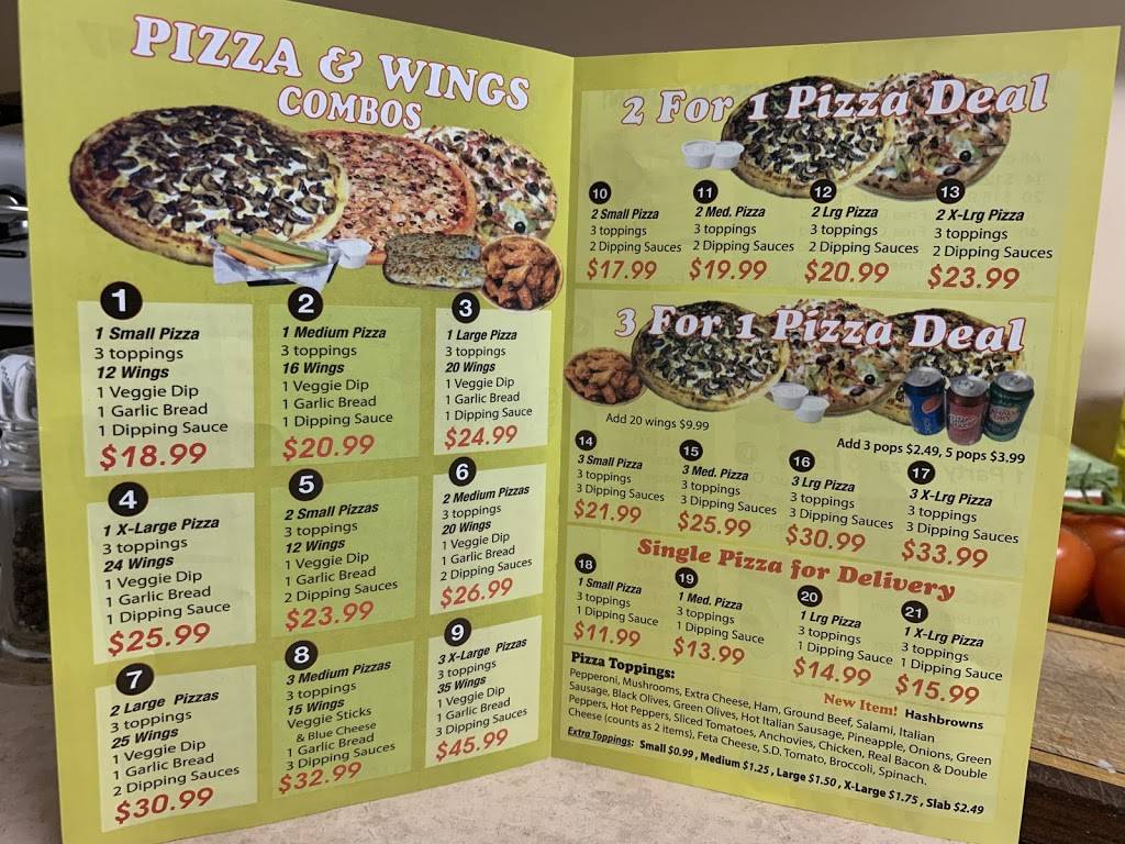 Original Pizza | restaurant | 1388 Main St E, Hamilton, ON L8K 1C1, Canada | 9055451771 OR +1 905-545-1771