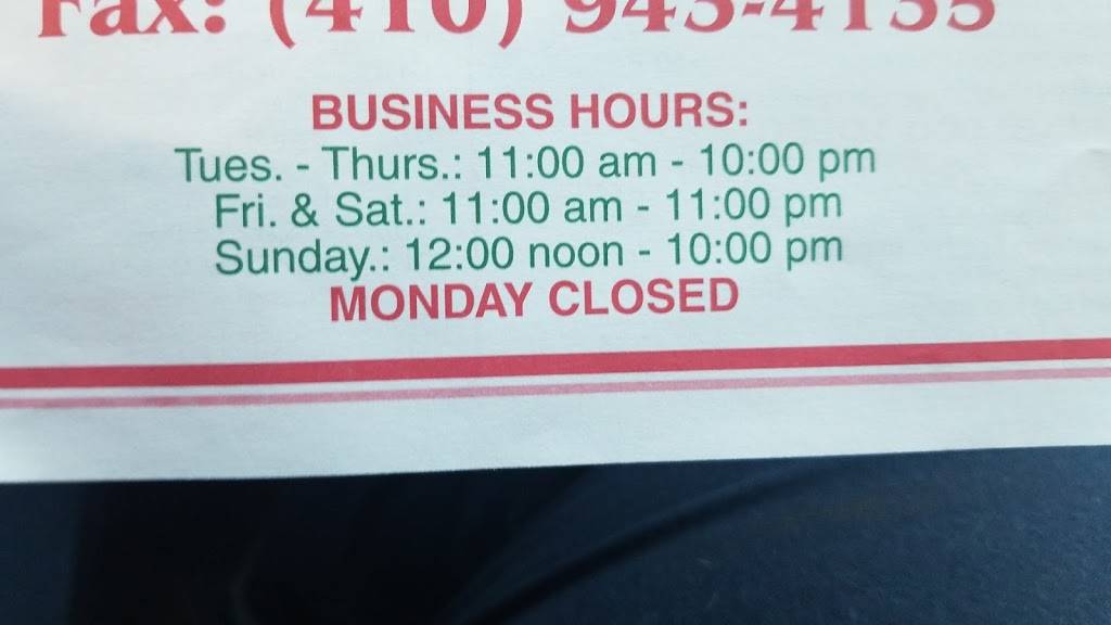 Dragon Express | restaurant | 105 Delaware Ave, Hurlock, MD 21643, USA | 4109434299 OR +1 410-943-4299