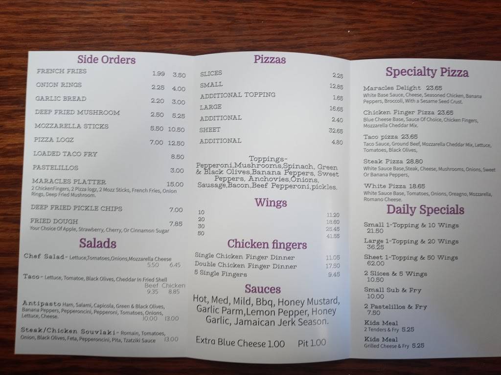 Maracles pizza | restaurant | 1161 Sheridan Dr, Tonawanda, NY 14150, USA | 7163504090 OR +1 716-350-4090