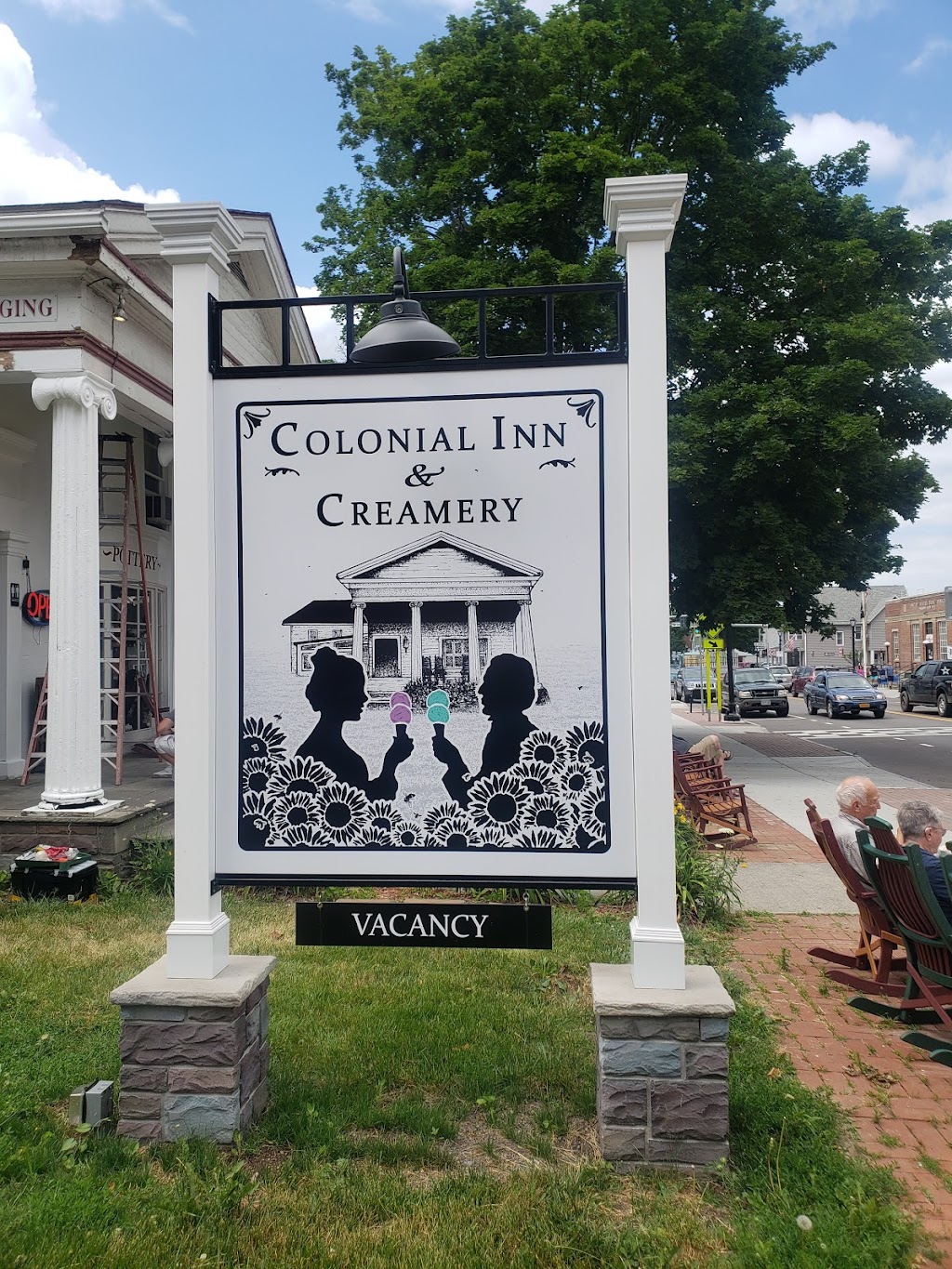Colonial Pottery & Creamery | meal takeaway | 701 N Franklin St #1303, Watkins Glen, NY 14891, USA | 6075357545 OR +1 607-535-7545