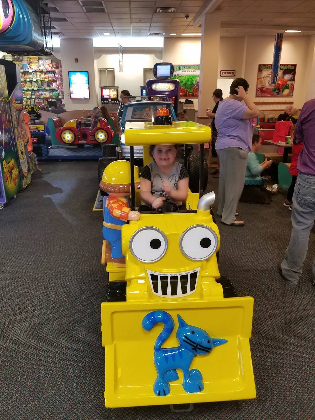 Chuck E. Cheese | restaurant | 15082 Crossroads Pkwy, Gulfport, MS 39503, USA | 2288321613 OR +1 228-832-1613