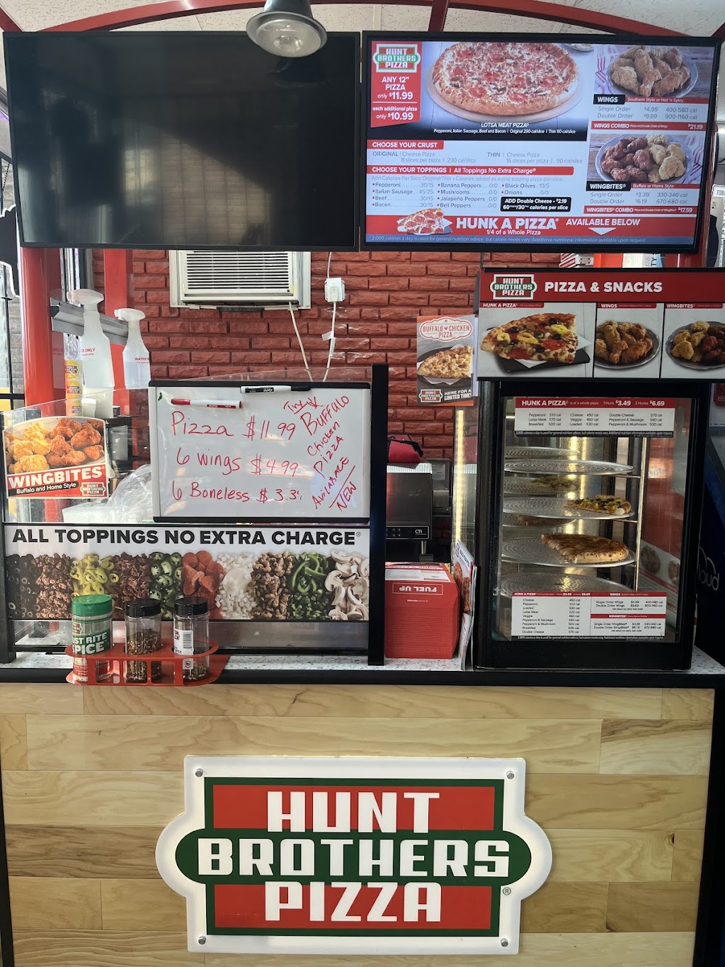Hunt Brothers Pizza inside Madison Quickstop | meal takeaway | 6004 Madison Rd, Cincinnati, OH 45227, USA | 5133767726 OR +1 513-376-7726