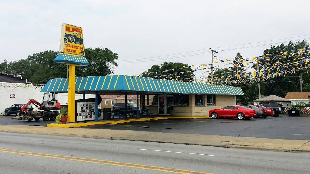 Dillingers Drive-In Inc | restaurant | 1414 W 127th St, Calumet Park, IL 60827, USA | 7083886900 OR +1 708-388-6900