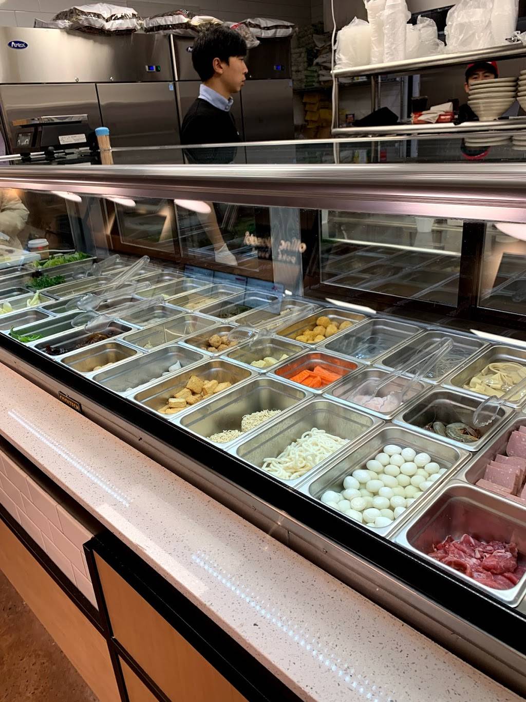 Wok Bar Edison | restaurant | inside Lotte Plaza Market food court, 1199 Amboy Ave, Edison, NJ 08837, USA | 7325247575 OR +1 732-524-7575