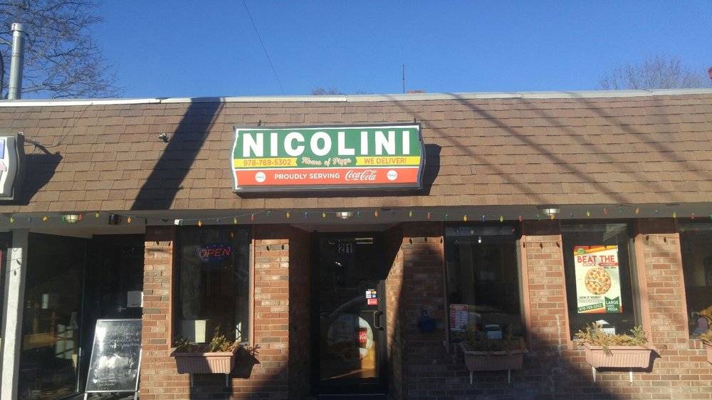 Nicolini House of Pizza | restaurant | 21 W E Main St, Georgetown, MA 01833, USA | 9787695302 OR +1 978-769-5302