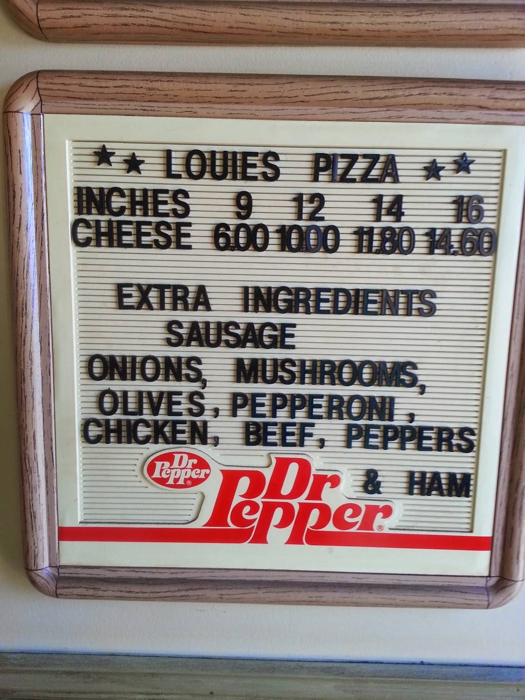 Louies Pizza Shorewood | restaurant | B, 716 Cottage St, Shorewood, IL 60404, USA | 8157413959 OR +1 815-741-3959