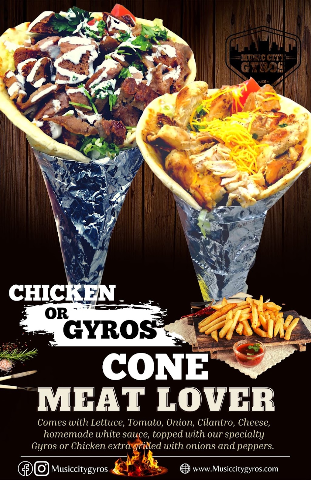 music city gyros | restaurant | 710 Gallatin Ave, Nashville, TN 37206, USA | 2018307430 OR +1 201-830-7430