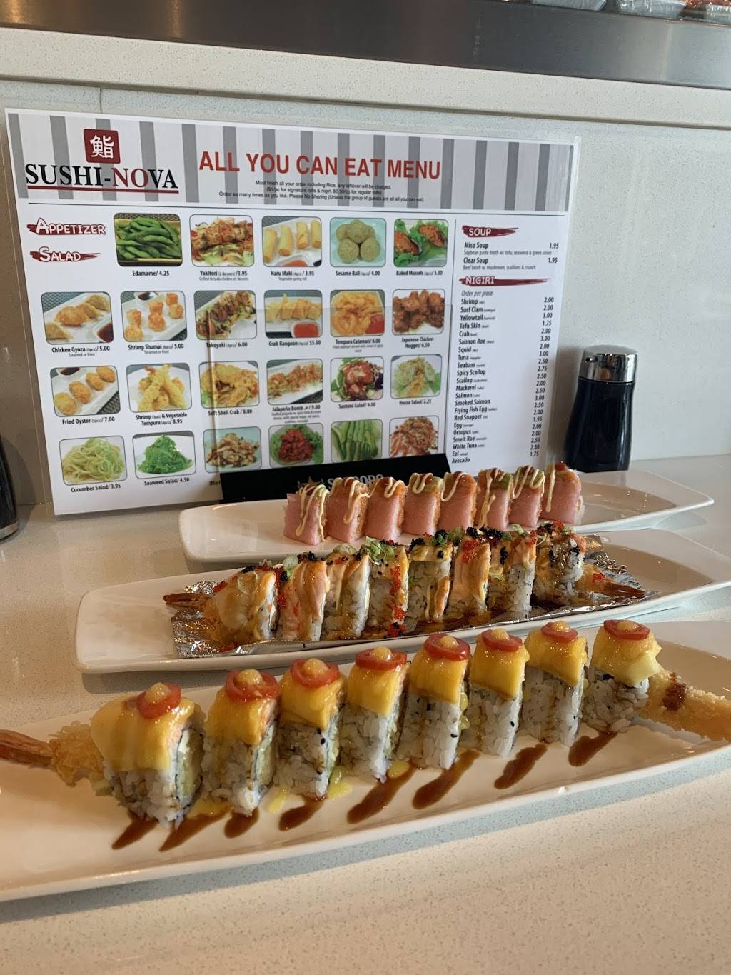 Sushi Nova | restaurant | 16081 South La Grange Road, Orland Park, IL 60467, USA | 7084604778 OR +1 708-460-4778