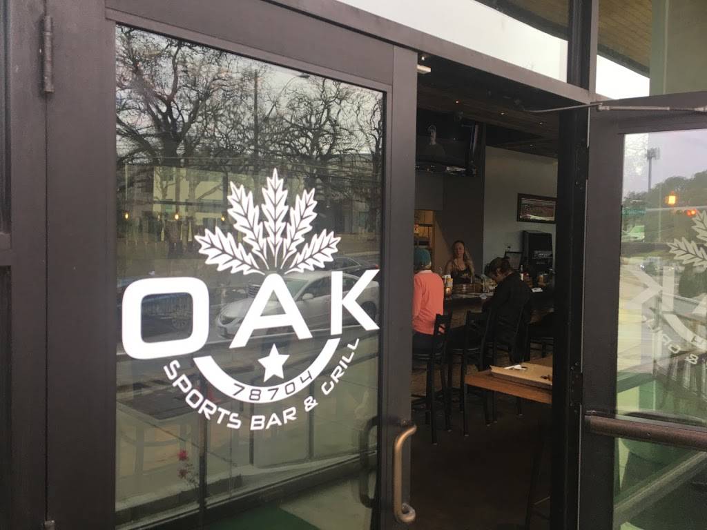 Oak Sports Bar & Grill | restaurant | 3715 S 1st St, Austin, TX 78704, USA | 5125801190 OR +1 512-580-1190